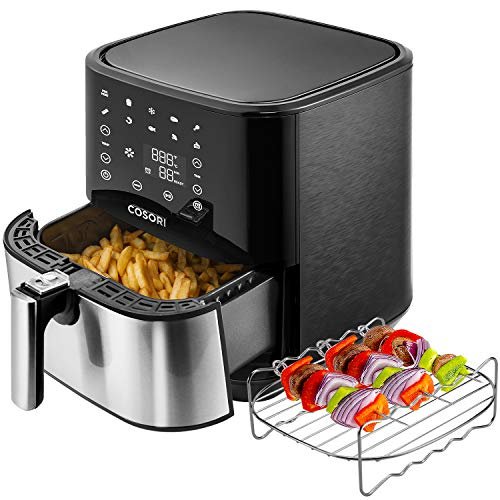 Airfryer Cosori 5.6 Litros acero inoxidable CP258