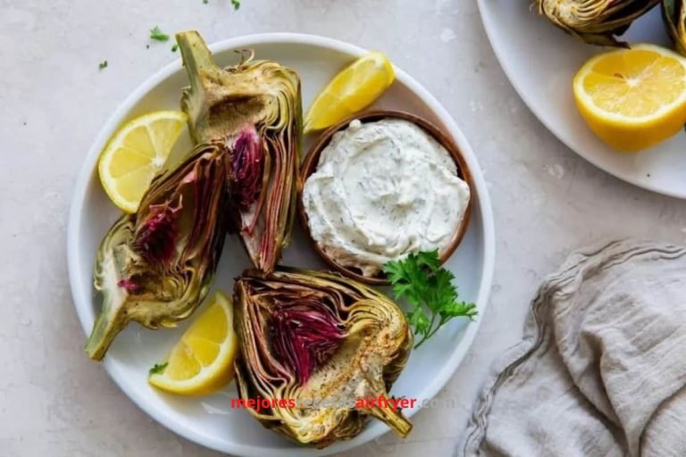 Alcachofas en la Freidora de Aire