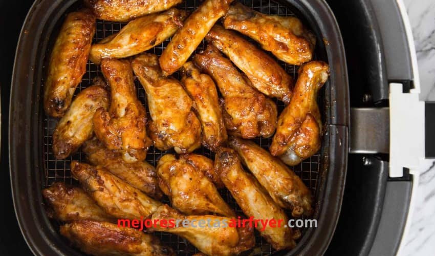 Alitas de Pollo Cajún en la Freidora de Aire 2 Alitas de Pollo Cajún