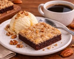 Barras de chocolate alemán con coco y nuez