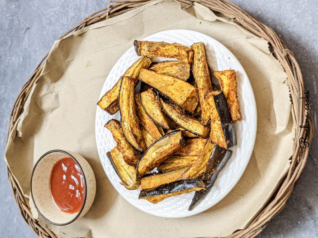 Berenjena frita en freidora de aire 3 Berenjena frita 2