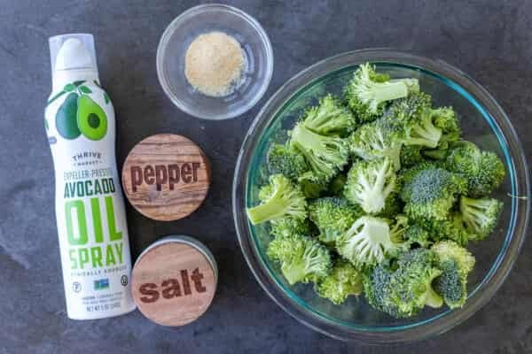 Brócoli con salsa de chile dulce en freidora de aire 2 Brócoli con salsa de chile dulce1