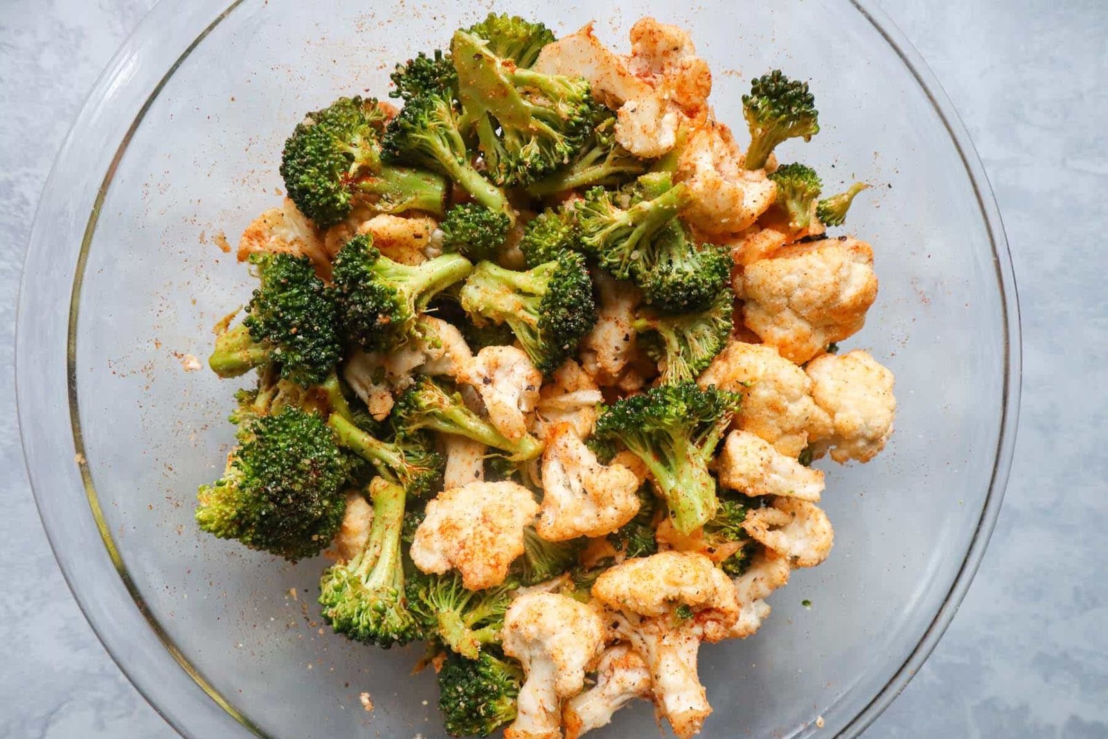 Brócoli y coliflor asados en airfryer 5 Brócoli y coliflor asados3