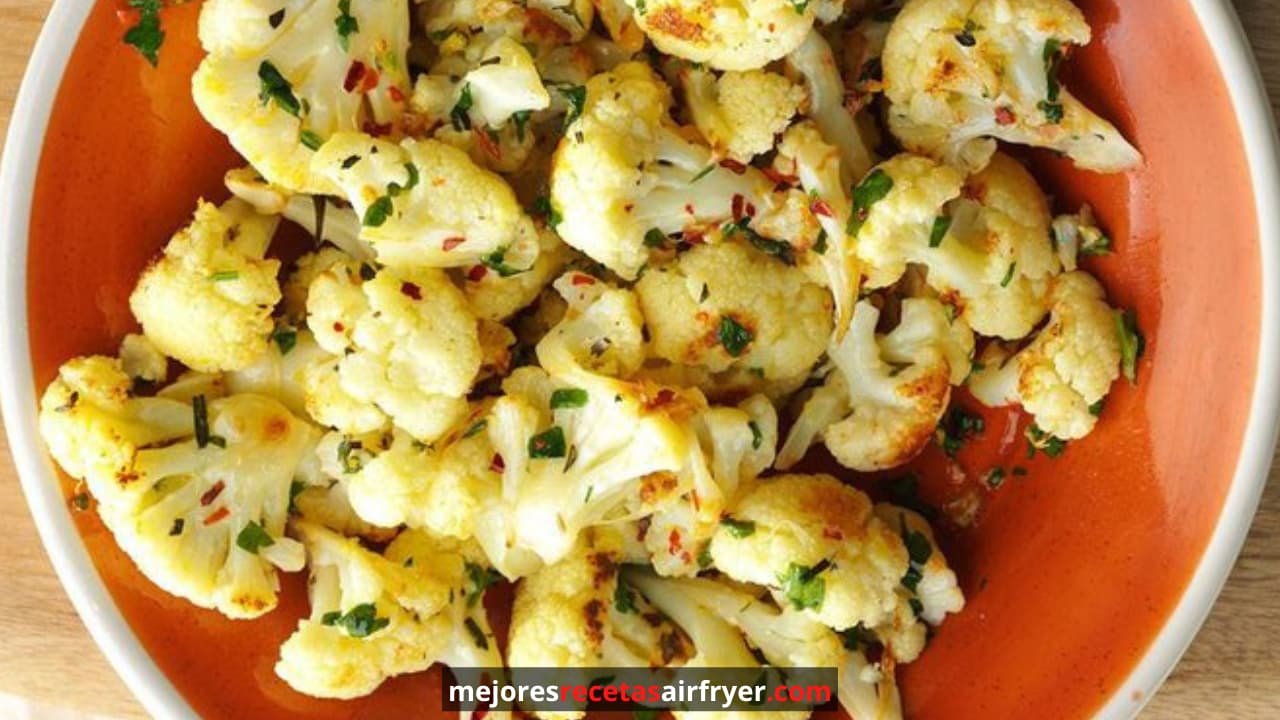 Coliflor y Hierbas en salsa de limón