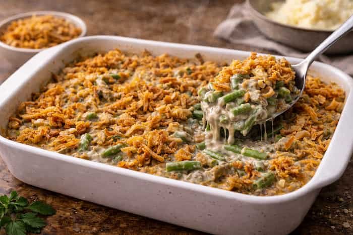 Cómo almacenar esta cazuela cremosa de judias