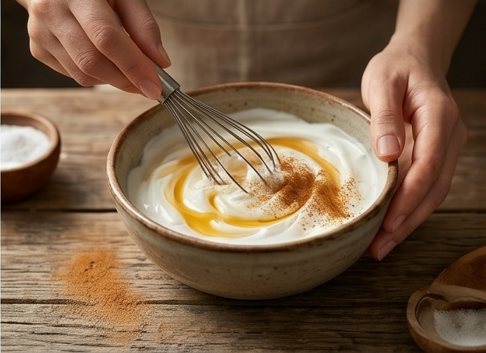 Cómo hacer pancakes de avena y trigo integral paso a paso11