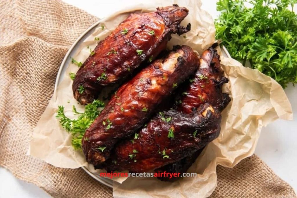 Cómo preparar Alitas de Pavo en la Freidora de Aire-2