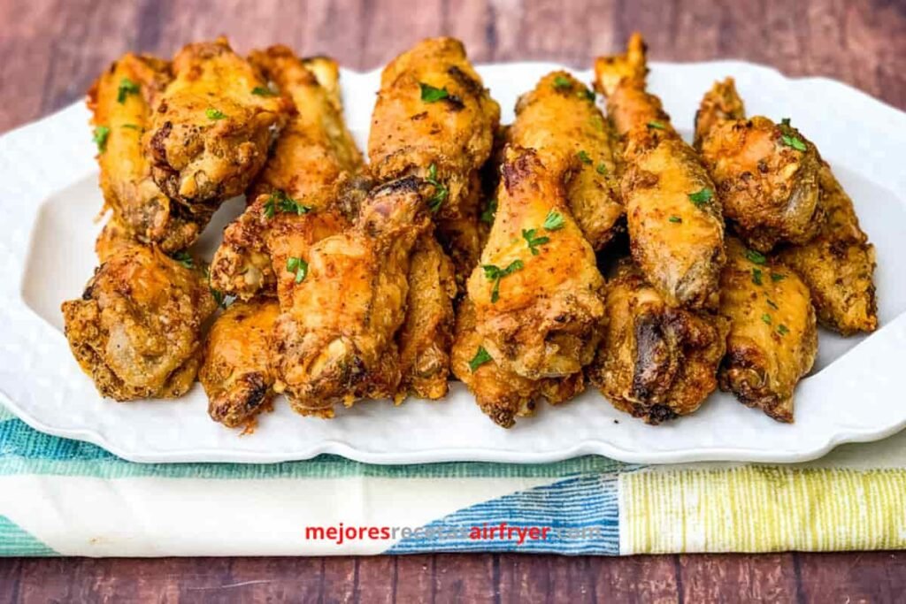Receta Alitas de Pollo Picantes en la Freidora de Aire 2 Cómo preparar Alitas de Pollo Picantes en la Freidora de Aire