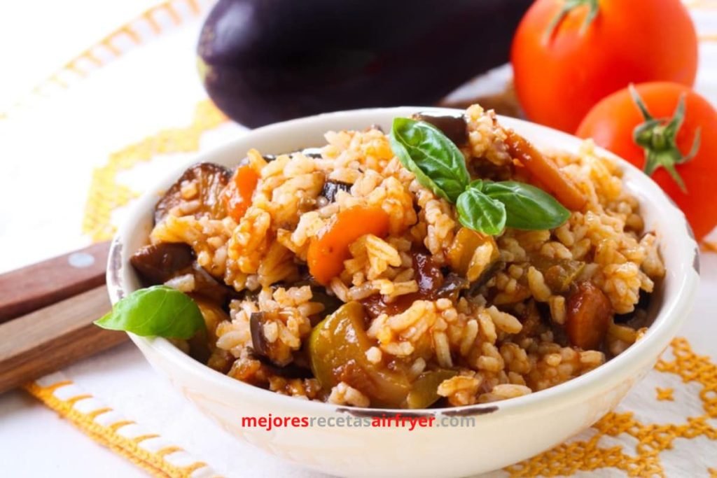 Cómo preparar Arroz Japonés en la Freidora de Aire-2
