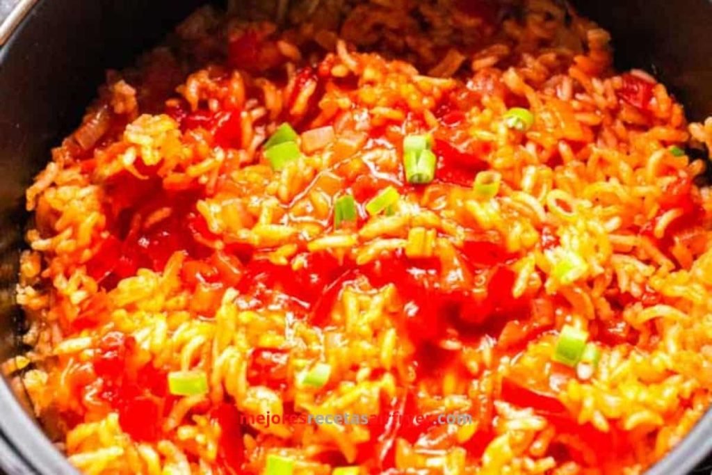 Cómo preparar Arroz Mexicano en la Freidora de Aire-1