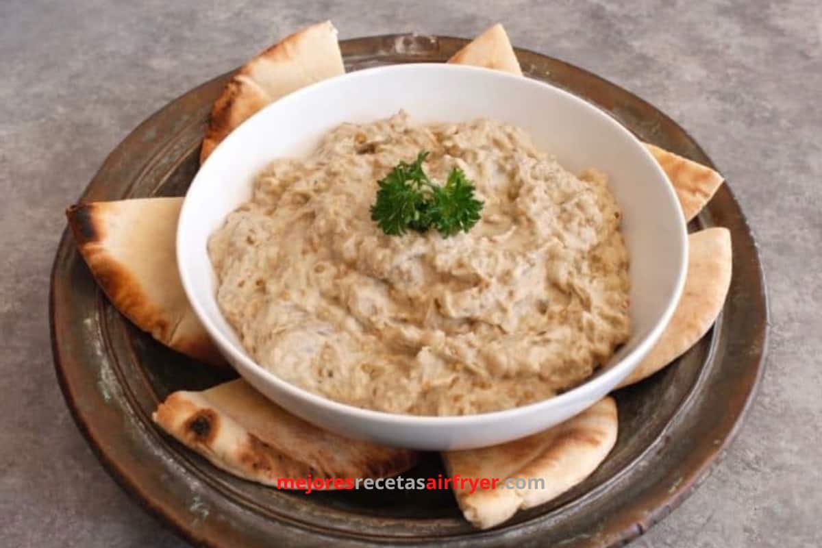 Receta de Baba Ganoush en la Freidora de Aire 3 Cómo preparar Baba Ganoush en la Freidora de Aire-1