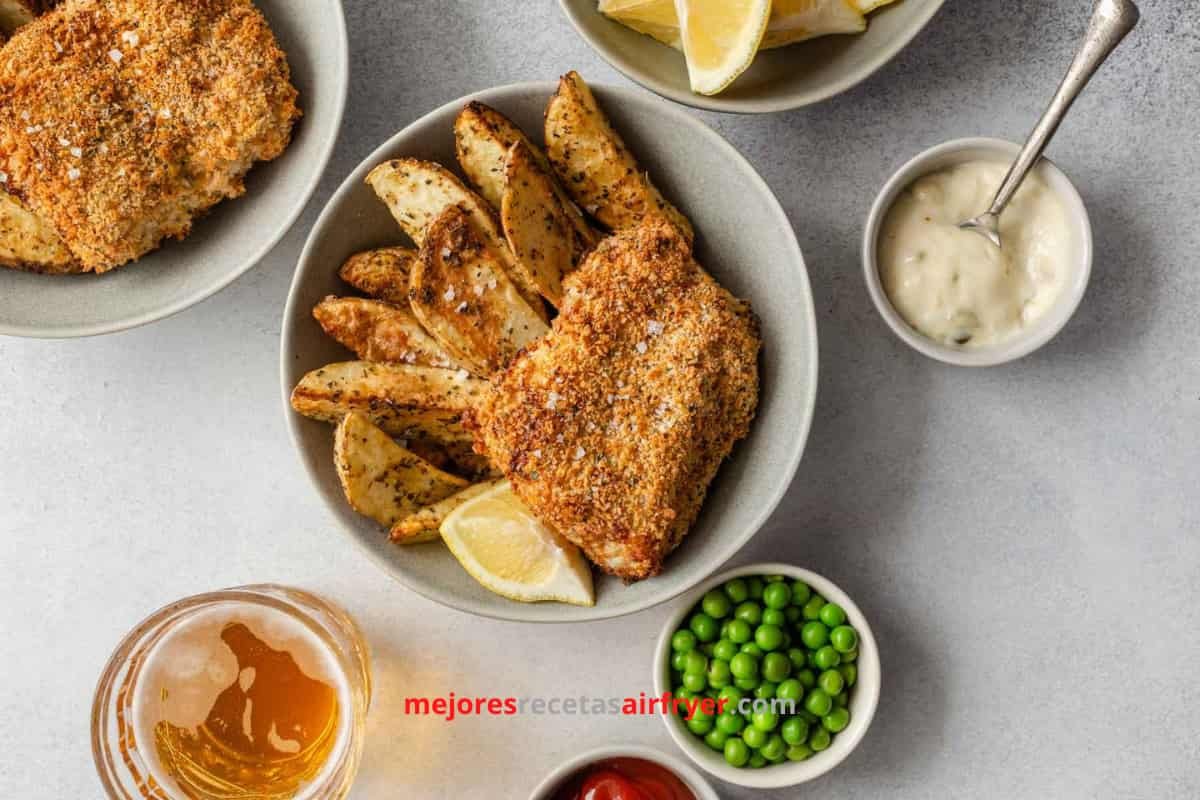 Cómo preparar Bacalao Apanado en la Freidora de Aire-2