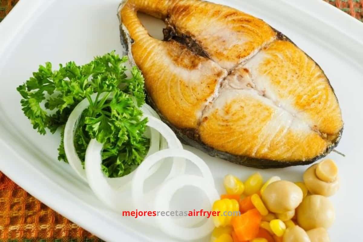 Cómo preparar Bagre con salsa tártara en la freidora de aire-