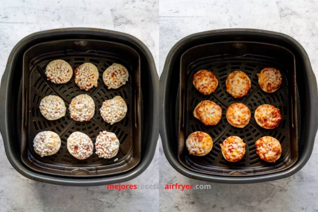 Bolas de Bagel Rellenas en la Freidora de Aire 3 Cómo preparar Bolas de Bagel Rellenas en la Freidora de Aire-2