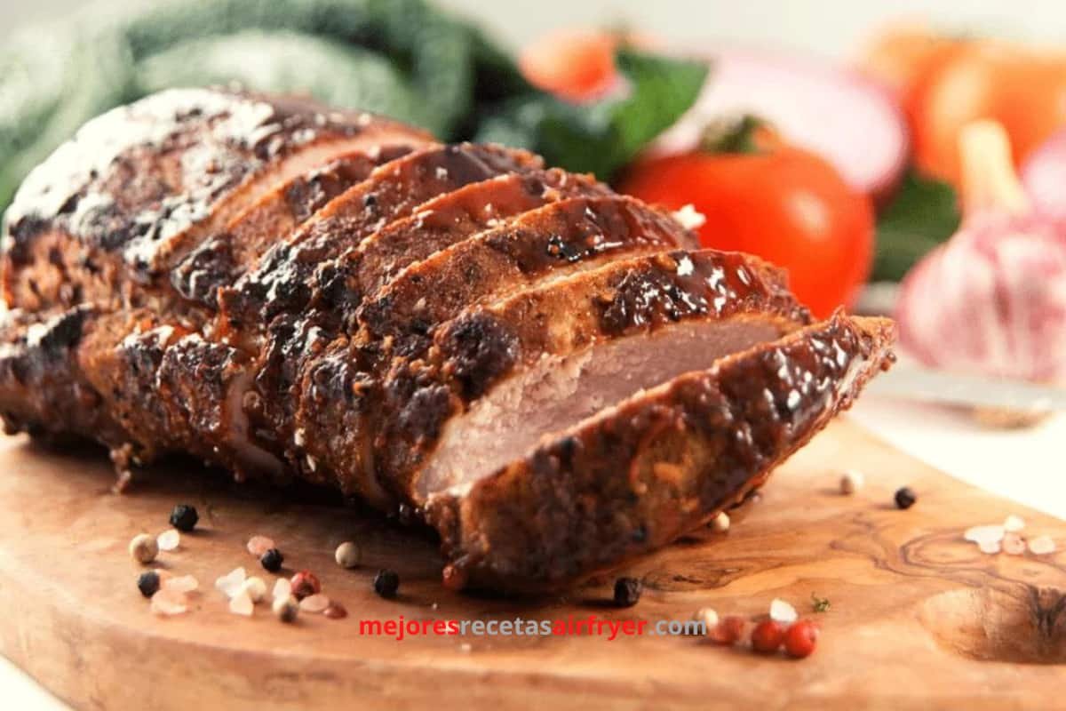 Bondiola de Cerdo BBQ en la Freidora de Aire 2 Cómo preparar Bondiola de Cerdo BBQ en la Freidora de Aire-2
