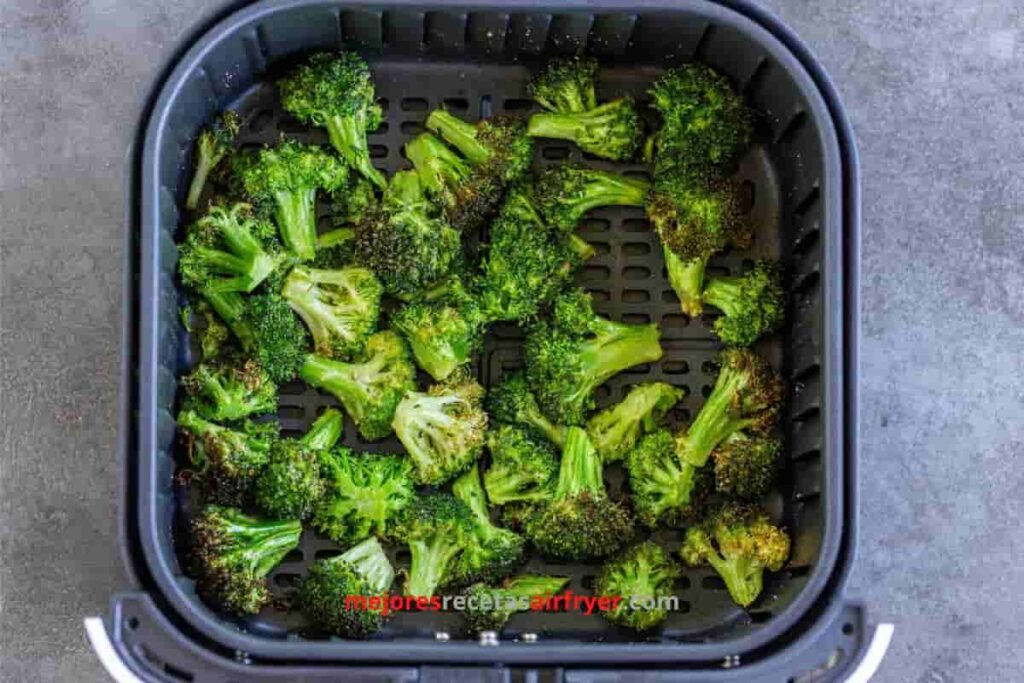 Receta Vegetariana de Brócoli en la Freidora de Aire 2 Cómo preparar Brócoli en la Freidora de Aire