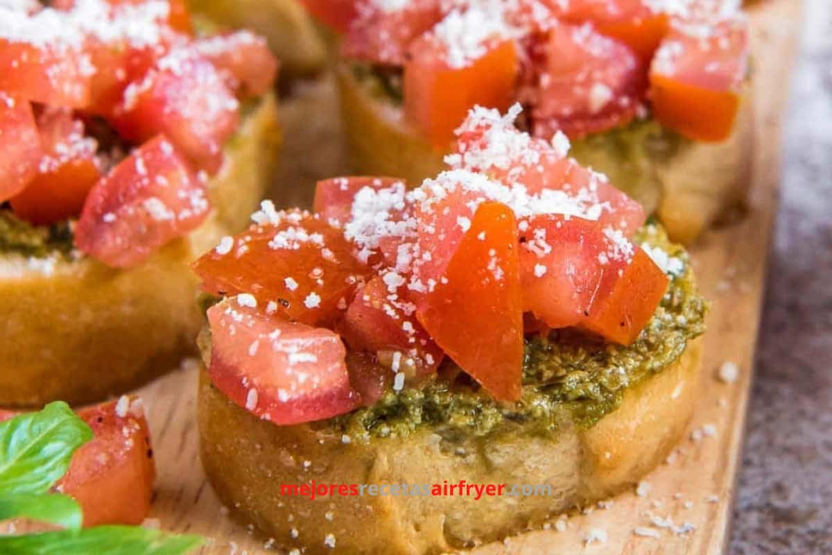 Prepara Bruschettas de Parmesano en la Freidora de Aire 4 Cómo preparar Bruschettas de Parmesano en la Freidora de Aire-3