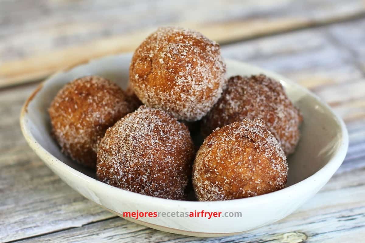 Cómo preparar Buñuelos de Calabaza en la Freidora de Aire-2