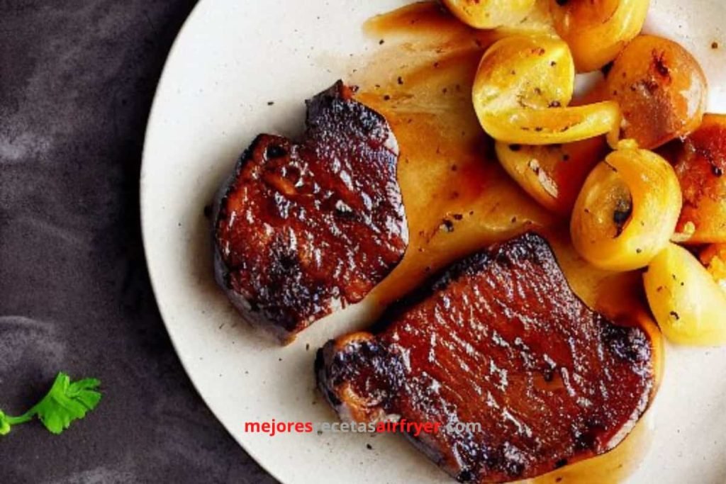 Carne de Res con Salsa BBQ en la Freidora de Aire 3 Cómo preparar Carne de Res con Salsa BBQ en la Freidora de Aire-1