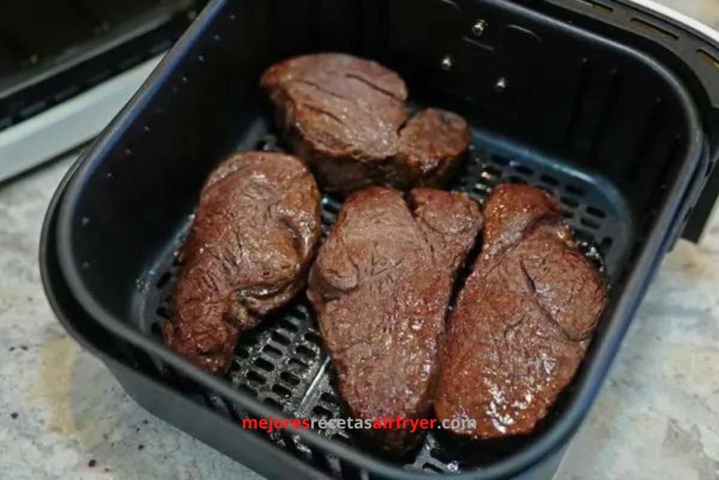 Carne de Res con Salsa BBQ en la Freidora de Aire 2 Cómo preparar Carne de Res con Salsa BBQ en la Freidora de Aire-2