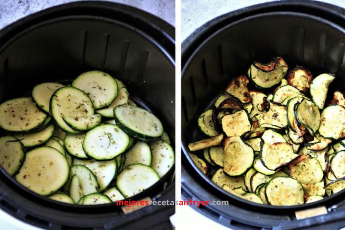 Cómo preparar Chips de Calabacín en la Freidora de Aire-2