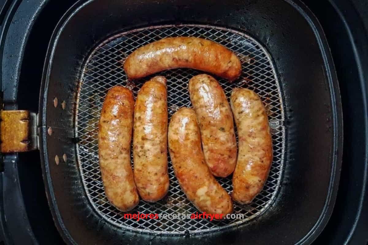 Cómo preparar Chorizos de Cerdo en la Freidora de Aire