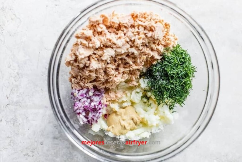 Cómo preparar Croquetas de Atún en la Freidora de Aire-1