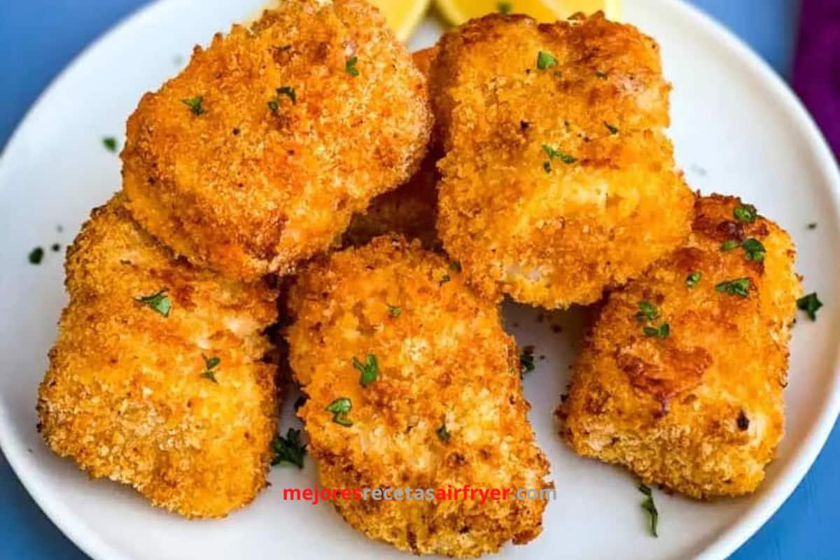 Cómo preparar Croquetas de Huevo y Espárragos en la Freidora de Aire-2