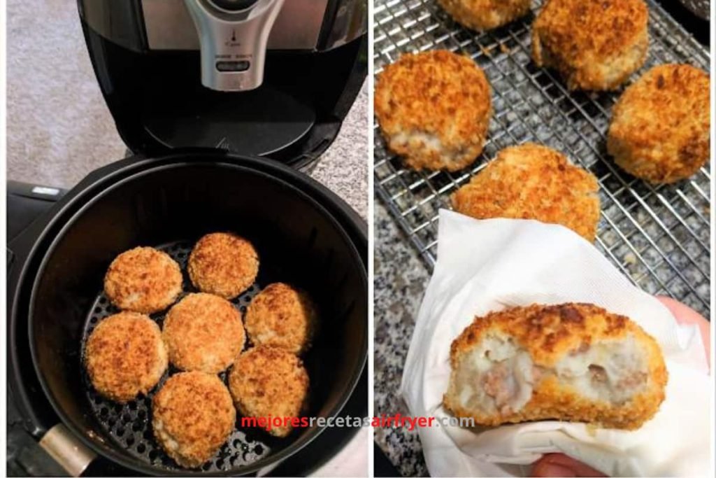 Cómo preparar Croquetas de Papa en la Freidora de Aire-1