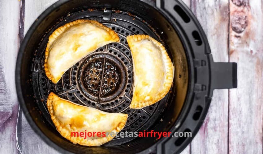 Cómo preparar Empanadas con Jamón y Queso en la Freidora de Aire