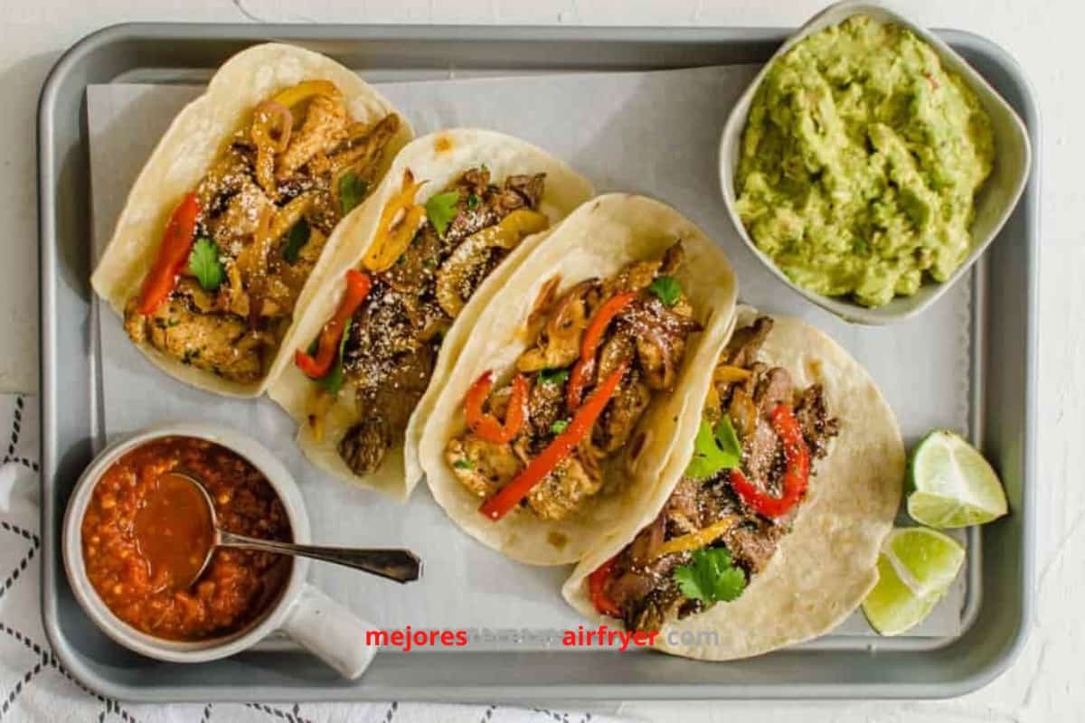 Cómo preparar Fajitas de Pollo en la Freidora de Aire-1