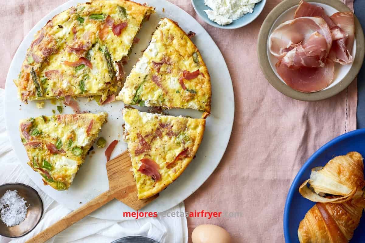 Cómo preparar Frittata Mexicana en la Freidora de Aire-1