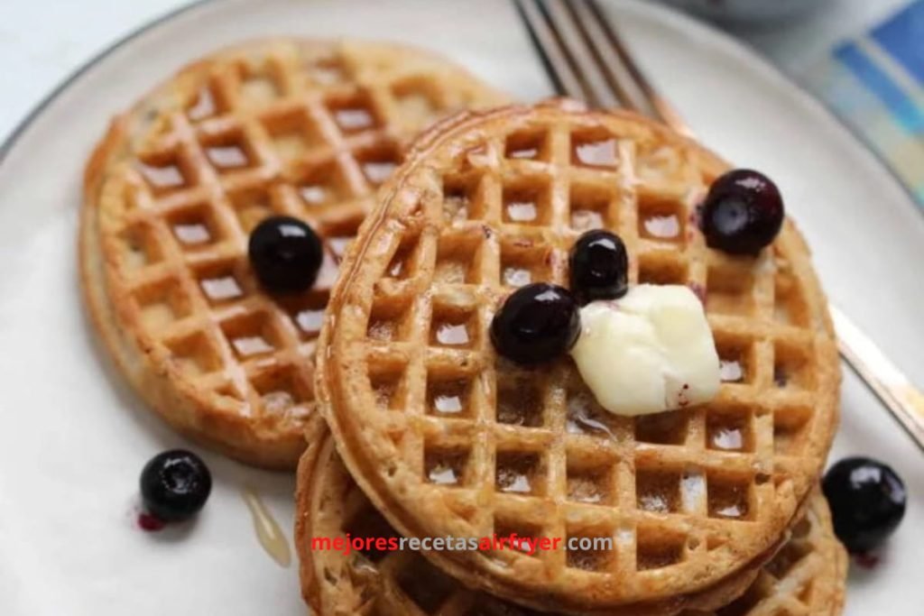 Cómo preparar Gofres congelados en la freidora de aire-3