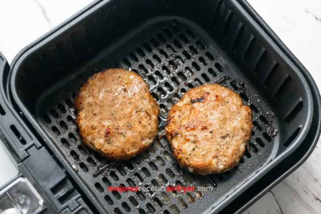 Receta de Hamburguesas Envueltas con Lechuga en la Freidora de Aire 2 Cómo preparar Hamburguesas Envueltas con Lechuga en la Freidora de Aire-1