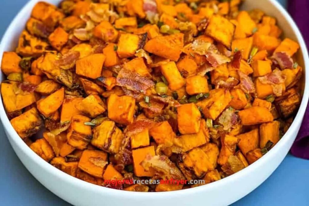 Deliciosa Receta de Hash de Batata en la Freidora de Aire 2 Cómo preparar Hash de Batata en la Freidora de Aire