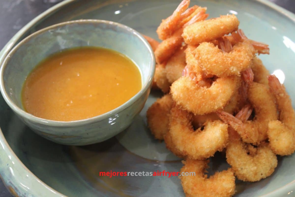 Cómo preparar Langostinos Apanados en la Freidora de Aire-1