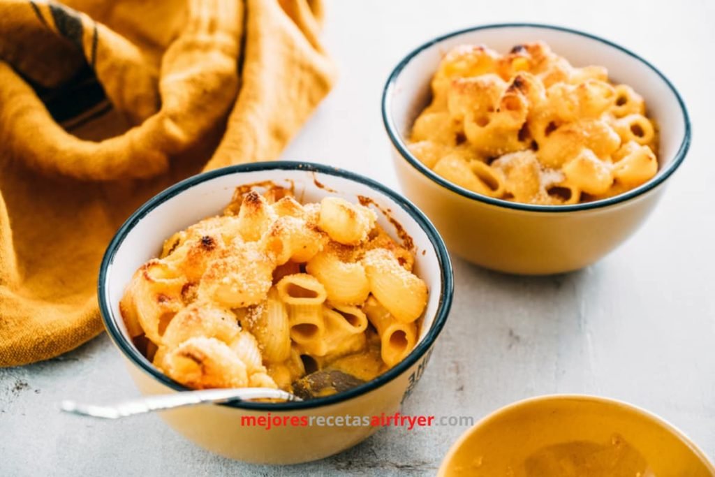 Cómo preparar Macarrones con Queso en la Freidora de Aire-2