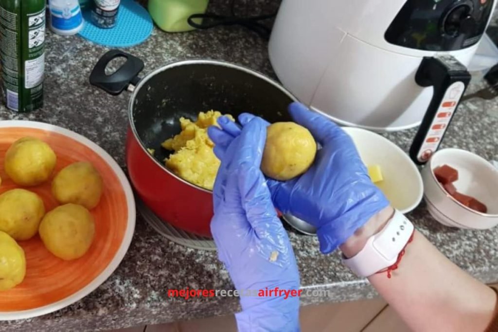 Cómo preparar Marranitas en la Freidora de Aire-1
