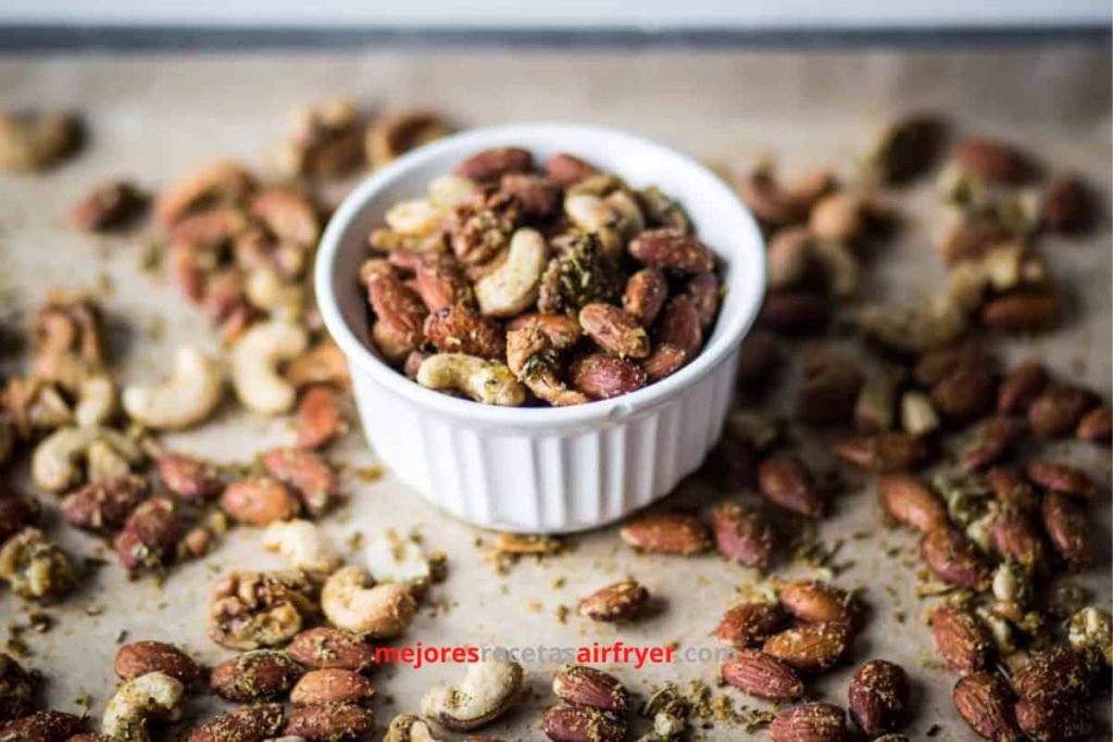 Cómo preparar Mezcla de Frutos Secos en la Freidora de Aire-1