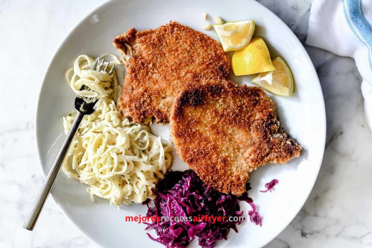 Milanesa de Cerdo en la air fryer