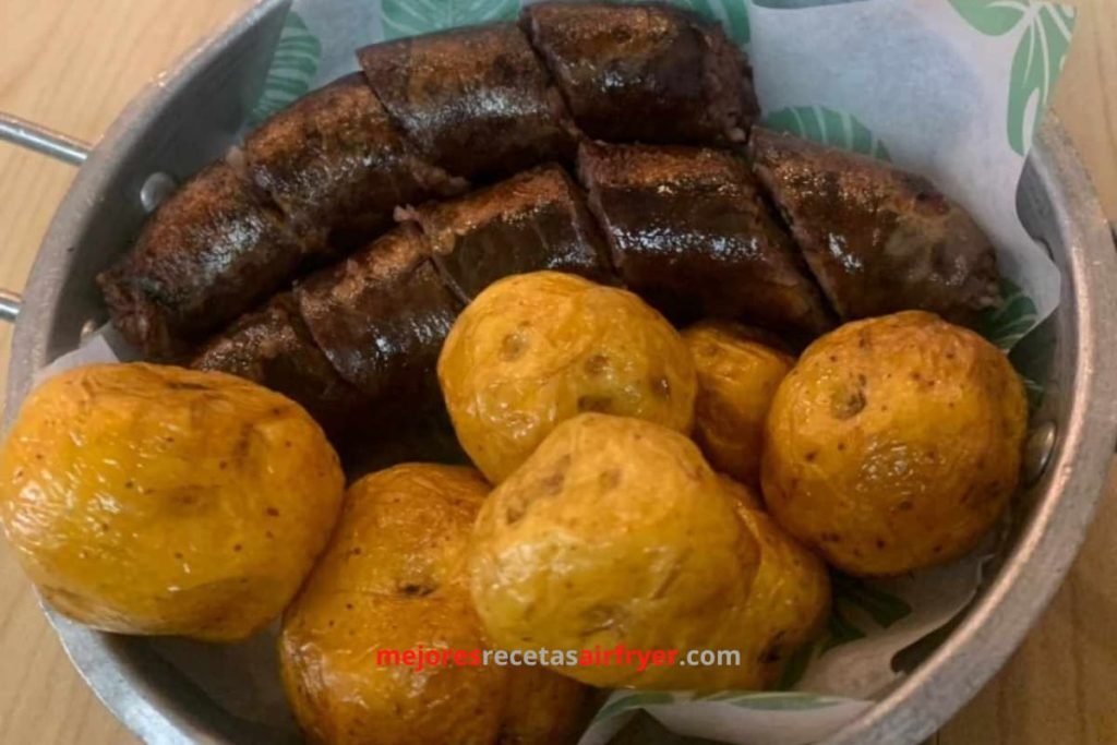 Cómo preparar Morcillas en la Freidora de Aire-1