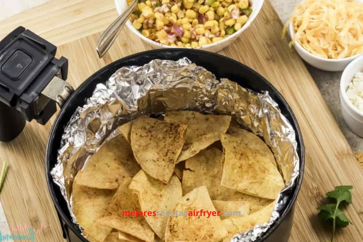 Cómo preparar Nachos en la Freidora de Aire-1
