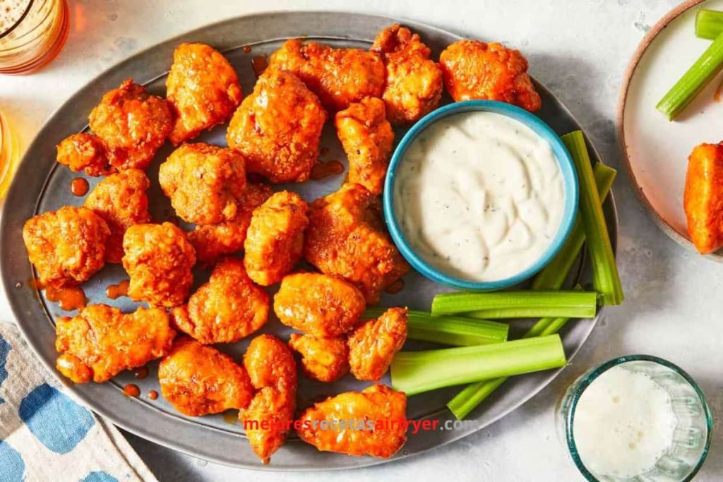 Cómo preparar Nuggets de Pollo al Búfalo en la Freidora de Aire-2