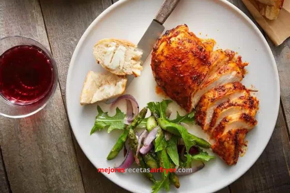 Cómo preparar POLLO a la Mejorana en la Freidora de Aire-1