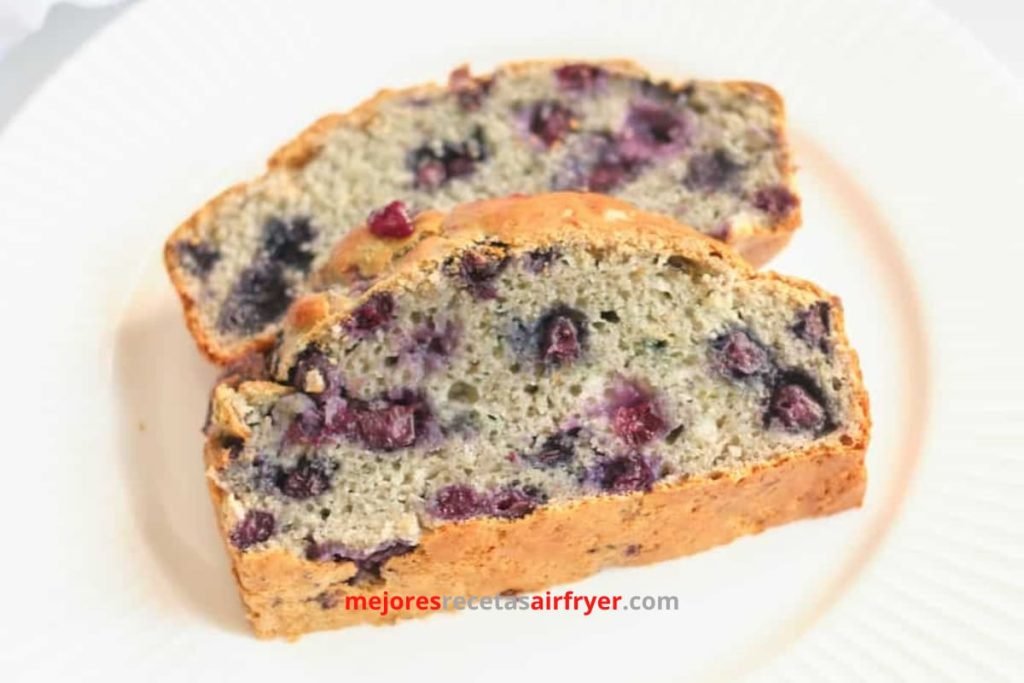Cómo preparar Pan de Arándanos en la Freidora de Aire-2