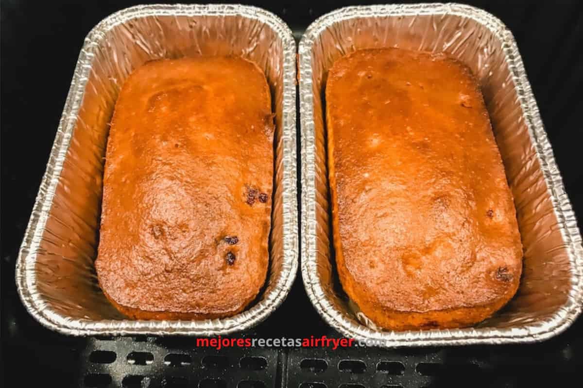 Pan de Banano en la Freidora de Aire 2 Cómo preparar Pan de Banano en la Freidora de Aire-1