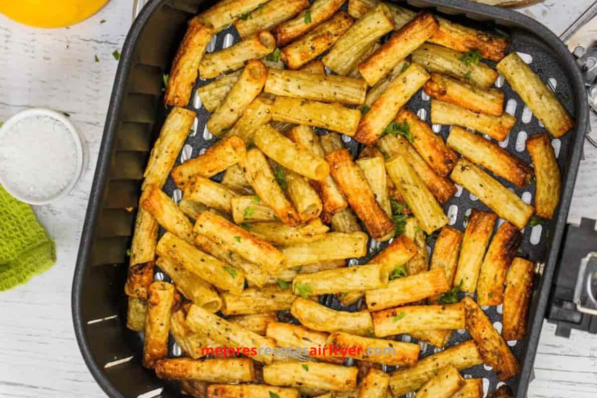 Cómo preparar Pasta Chips en la Freidora de Aire-1