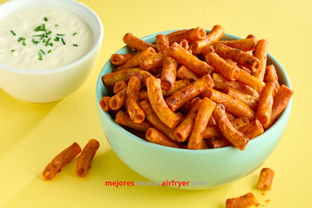 Cómo preparar Pasta Chips en la Freidora de Aire-2