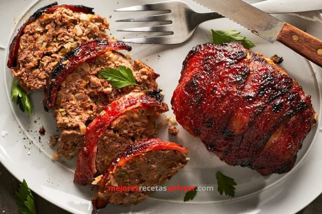 Pastel de Carne de Pavo y Camote en la Freidora de Aire 3 Cómo preparar Pastel de Carne de Pavo y Camote en la Freidora de Aire-2