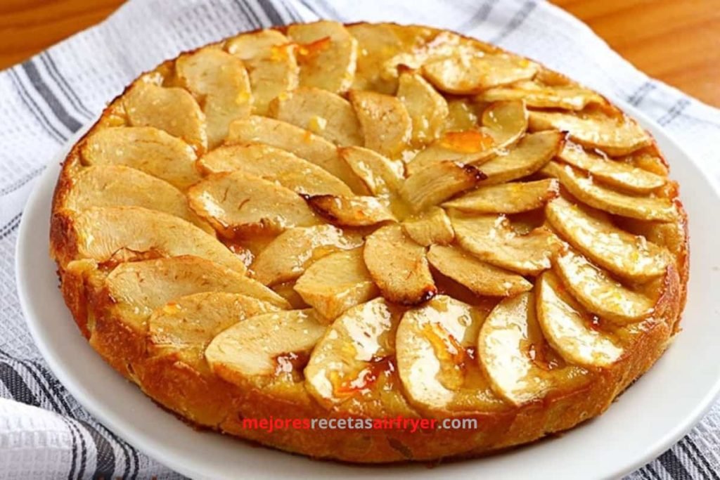 Pastel de Manzana en la Freidora de Aire 2 Cómo preparar Pastel de Manzana en la Freidora de Aire-1